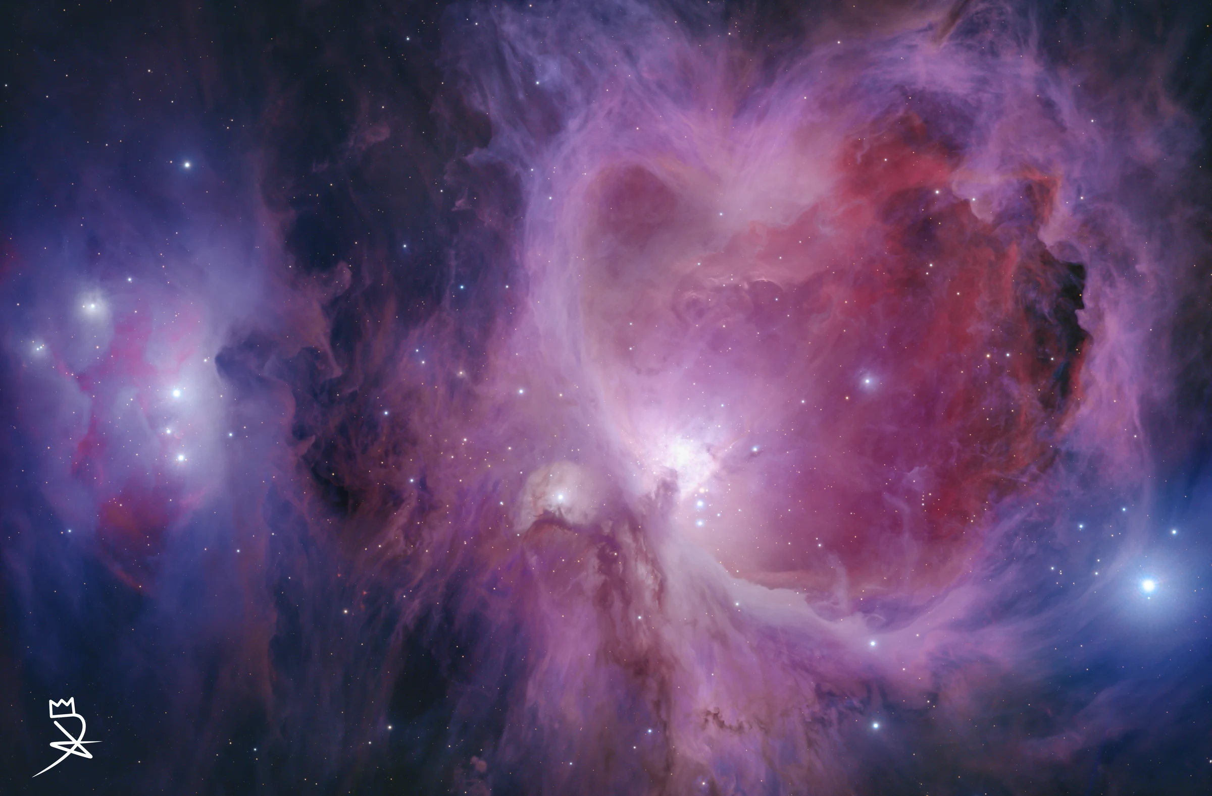 Orion Nebula LRGB